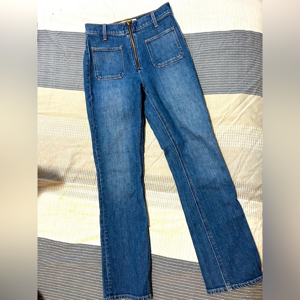 Denim forum the just peachy straight
